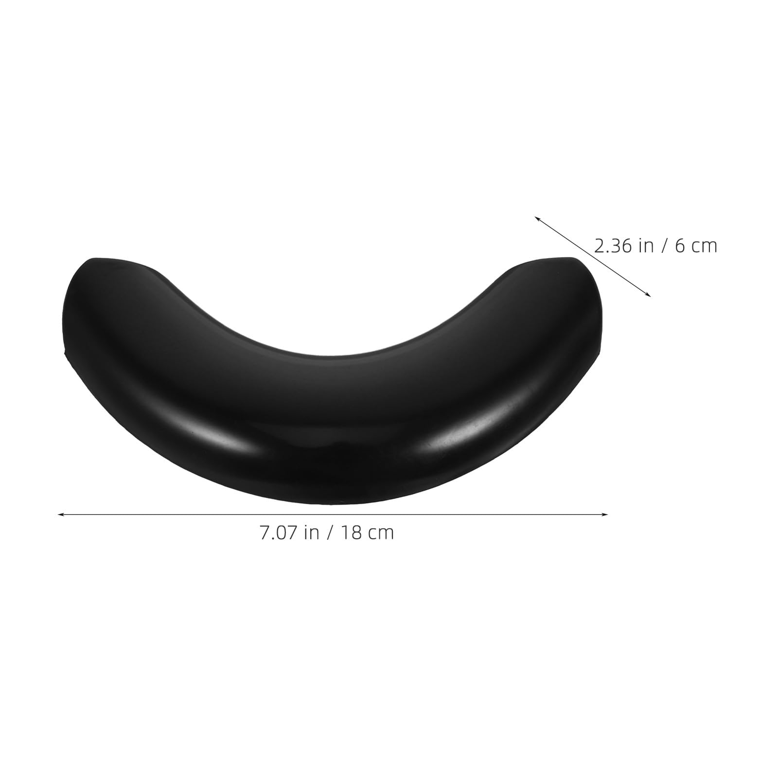 Almohada para Lavar el Cabello de Silicona Suave Diseño Curvo y Comodidad Multifuncional para Uso en Bañeras y Lavabos de Peluquería