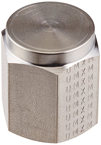 Parker 4 CP-SS Stainless Steel 316 Pipe Fitting, Cap, 1/4" NPT Female (Pack of 10)