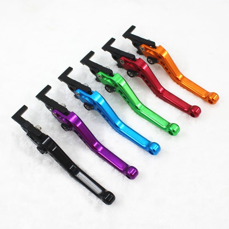 Levier d'embrayage pliable et frein à tambour réglable - Set de 2 pièces pour moto modifiée
