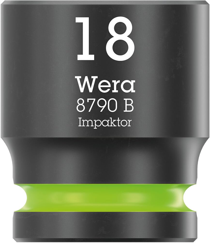 Wera 9724 Depósito de espuma juego de carraca 8010 B Zyklop Comfort Set 1, 3/8", 16 piezas