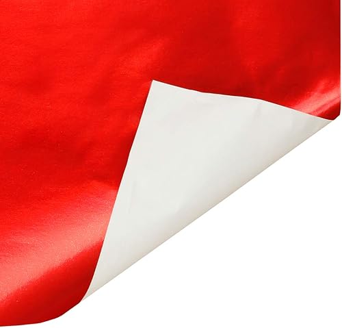 Miniatura 4 de Hygloss Products Rollo de papel de aluminio metálico opaco para envolver regalo, color plateado mate, 26 pulgadas x 25 pies, 54 pies cuadrados en