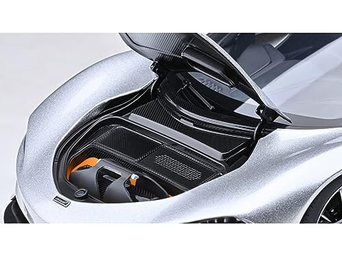 Modelo Autoart Speedtail Plata Supernova 1:18 miniatura 7