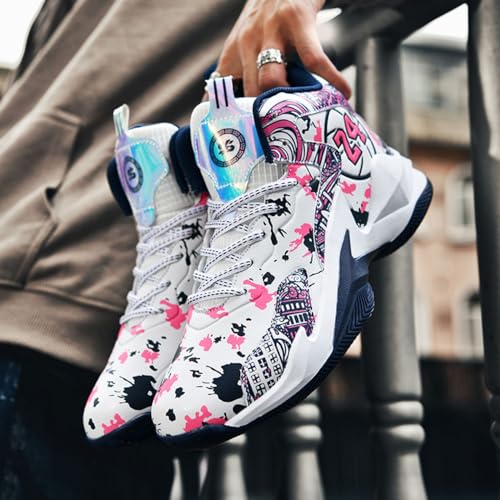 New wear-Resistant high top Basketball Shoes4