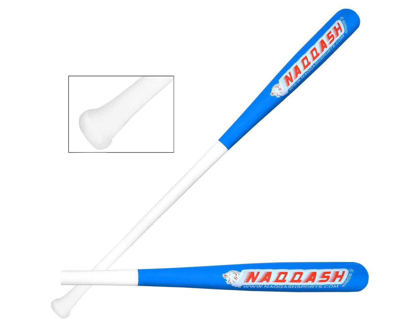 Naqqash Sports Fungo CoachTraining Maplewood Baseball bat 35 inches