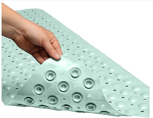 Miniatura 2 de Alfombra de baño ENKOSI - Alfombra antideslizante grande para bañera y ducha. Alfombra de baño extra larga de 40 x 16 pulgadas para bañera