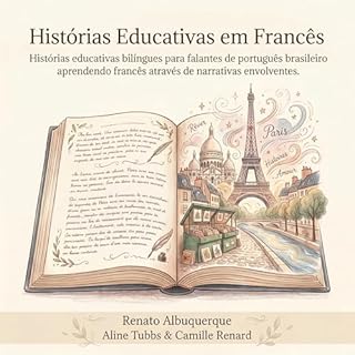Diseño de la portada del título Hist&oacute;rias Educativas em Franc&ecirc;s