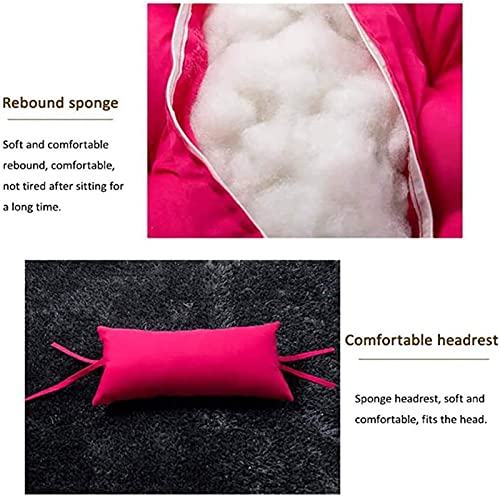 Sitzkissen für Schaukel, Hängekorb, Sitzkissen für Gartenwiege, Stuhlkissen, Eiersitzkissen für den Außenbereich, leicht zu reinigen, mit Kissen, Stuhlkissen (Farbe: H) (G)