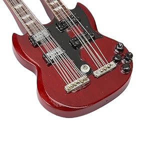 Ornement de Guitare électrique Miniature, Modèle de Guitare Miniature Réaliste Polyvalent pour la Fête d’anniversaire de Bureau (Tapez 11) - Les Beatles, Paul McCartney, John Lennon, RIngo Starr, George Harrison Ornement de Guitare électrique Miniature, Modèle de Guitare Miniature Réaliste Polyvalent pour la Fête d'anniversaire de Bureau (Tapez 11) – Image 7