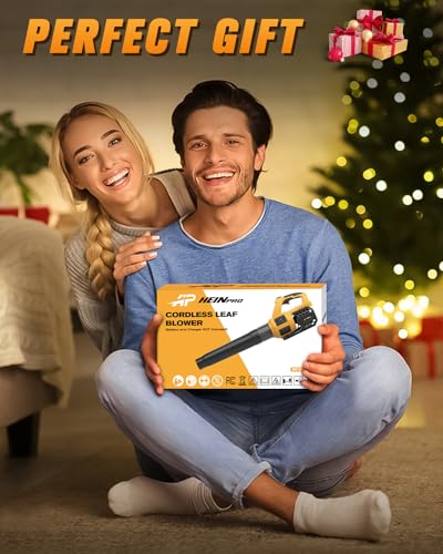 Heinpro HP-2180GY Cordless Leaf Blower Compatible With Dewalt 20V Max Battery(No Battery) 400Cfm Electric Leaf Blower Cordless thumb #6