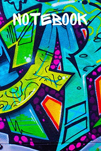 Graffiti Notebook: blank lined composition journal