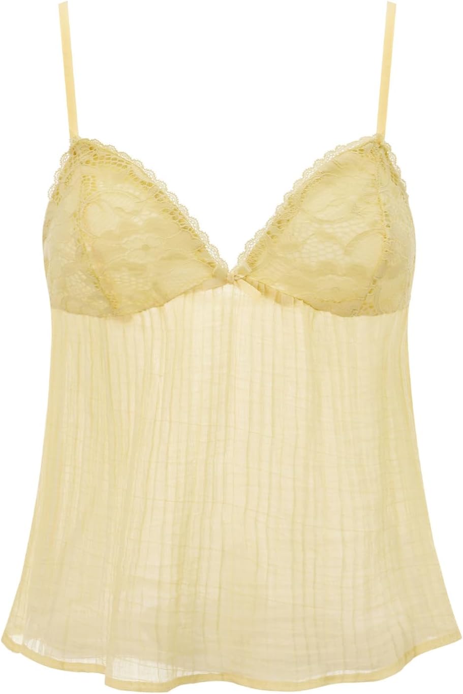 Women Summer Y2K Camisoles Sexy V-Neck Cute Ruffle Babydoll Spaghetti Strap Tank Bustier Going Out Tops - Image 5