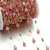 Esta cadena de joyería es ideal para crear múltiples usos: es perfecta para cualquier estilo de collares, pulseras, tobilleras, cadenas para la cintura, bisutería y más.