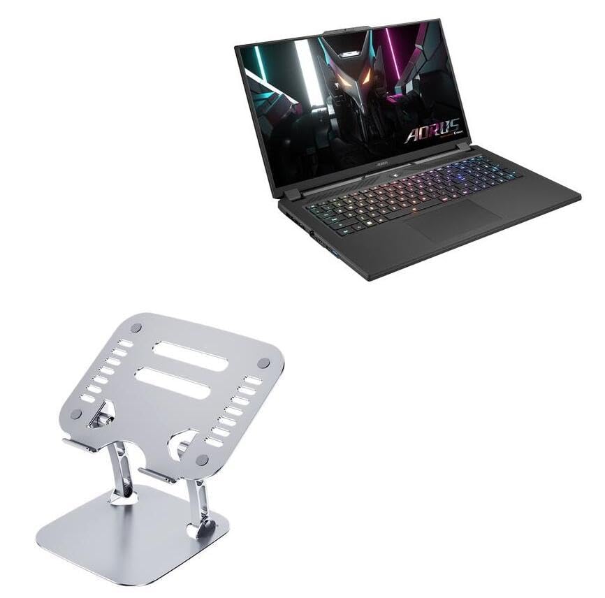 Soporte ajustable metálico BoxWave para AORUS 17 (2023)
