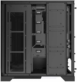 Amazon.co.jp: XPG INVADER X ピラーレス 強化ガラス ショー