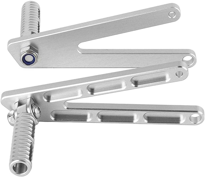 For Honda CRF450 2019-2024 CRF 450 CRF450L CRF450RL CRF 450 L, RL Dual-Sport Motorcycle Passenger Foot Pegs Motocross Dirt Bike Rear Pedals Footpegs 1 Pair Off-road