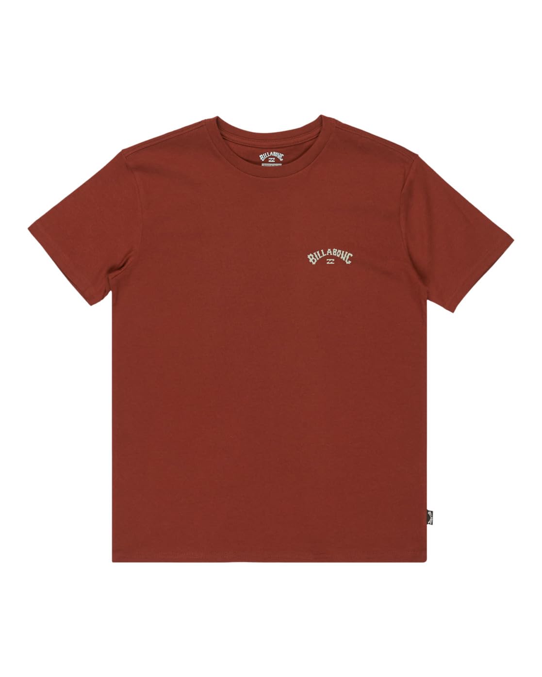 Billabong - Arch Wave Ss Screen Tee for Boys - Fired Brick - 12 Years