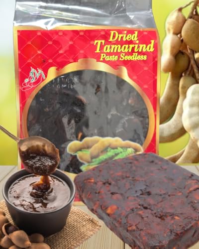 14oz (400g) Sweet and Sour Seedless Wet Tamarind Paste: Imli | Me Chua | Tamarindo - All Natural | No Added Sugar | Vegan | Gluten-Free | NON-GMO | For Thai and India Cuisine | Pad Thai, Massaman Curry, Vindaloo, Tom Yum, Tom Kha Gai, Samosas, Chutneys and more &hellip;