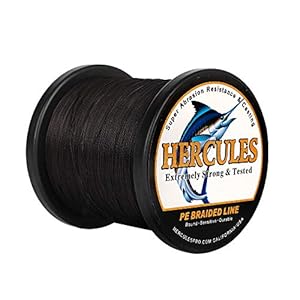 Hercules Super Cast 100m – 2000m 109-2196 Yards Geflochtene Angelschnur 6lb – 100lb Test für Salzwasser Süßwasser PE Geflecht Fischdraht Superline 4 Stränge