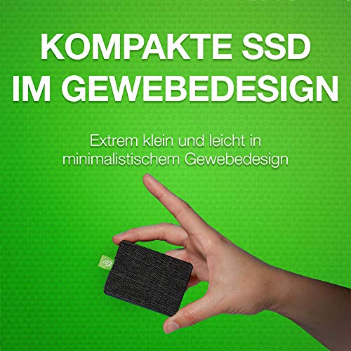 Seagate Ultra Touch SSD, tragbare externe SSD, 1 TB, 2.5 Zoll, USB 3.0, PC und Mac, schwarz, inkl. 3 Jahre Rescue… – Bild 5