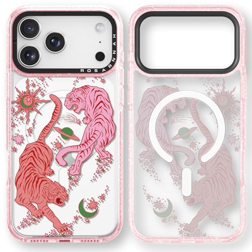Coque iPhone 17 Pro durable résistante aux chocs motif tigre