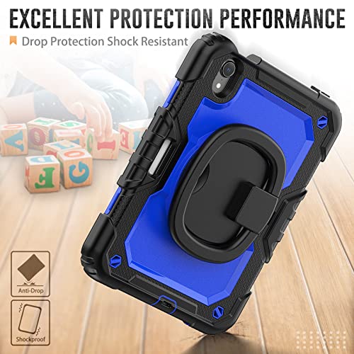 Coque intégrale iPad Mini 7 2024 avec film écran et support stylet intégré