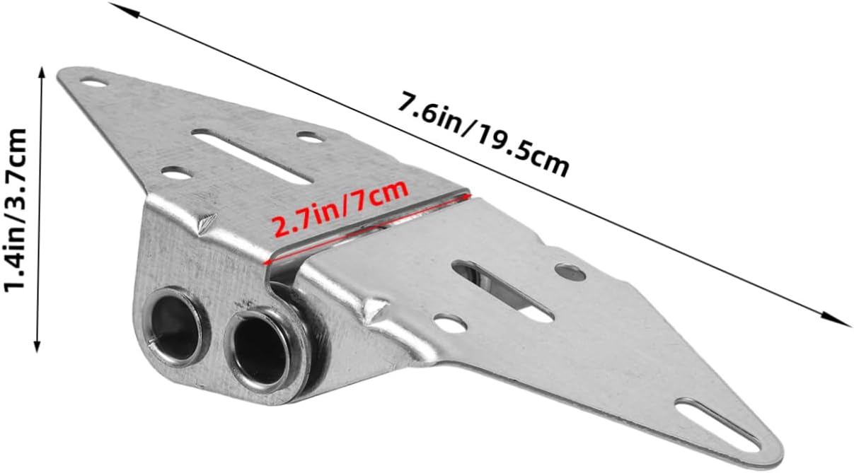 6pcs Garage Door Hinge Accessory Easy Install Hinge for Home Residential Door Closer Replacement Parts