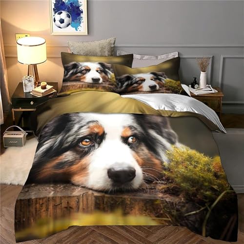 Housse de couette chien king en microfibre hypoallergénique et douce - 6