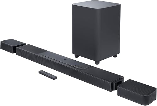 JBL Bar 1300 Pro 11.1.4 Dolby Atmos Soundbar, Black