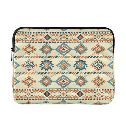 Funda para portátil 13-14 pulgadas impermeable patrón azteca