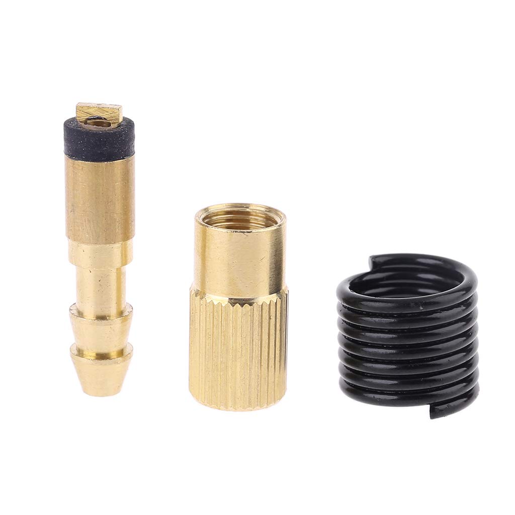 Bilinli Tire Inflator Blow Gun Adapter Nozzle Twist-On Type For Car Pump Air Compressor