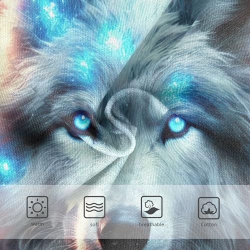 Cotton Toddler Underwear Floral Cosmic Nebula Wolf Little Girl Panties Pattern Undies Kids Briefs 2t3