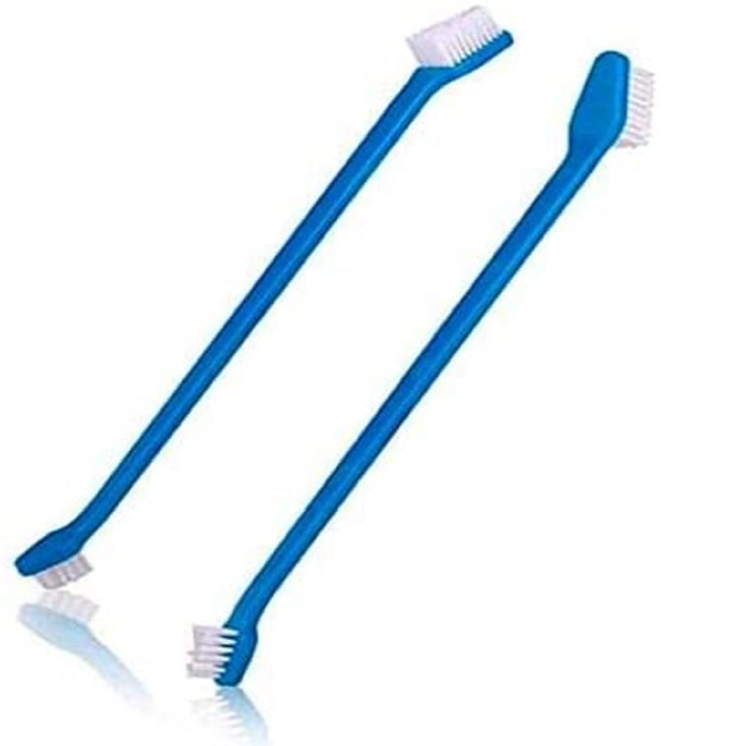 SRIPET Adult Dog Manual Toothbrush Pack-2 Long Handled Dual Headed Toothbrush Finger Toothbrush Kit For Dog Dental Care-Use Double Sided Pet Toothbrush Set(Color May Vary) (B0BM6RWCHD) Amazon Price History, Amazon Price Tracker