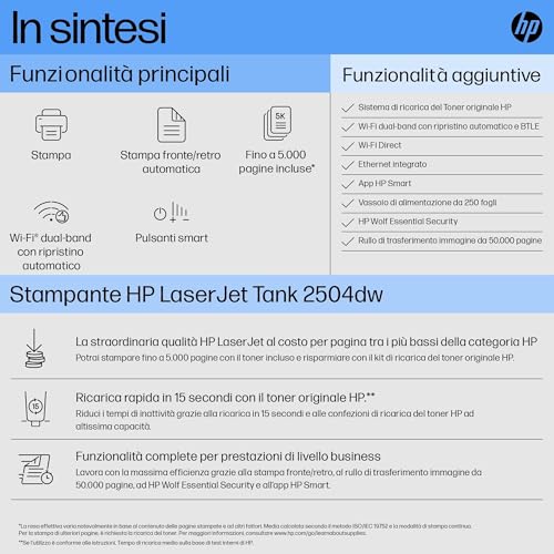 Impresora Hp Laserjet Tank 2504Dw - 4