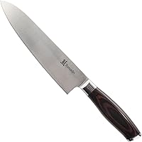 Vista 5 de BambooMN Auténtico cuchillo de chef chino para carne, 3 piezas