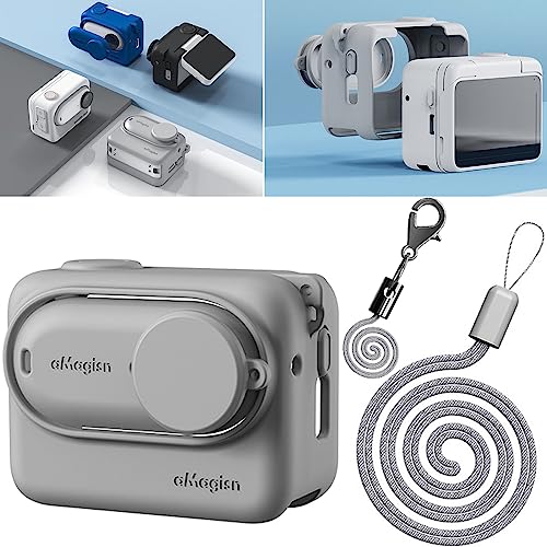 Honbobo Insta360 GO 3pیP[X VRP[X VRJo[ Xgbv Insta360 GO 3p یP[X ANZT[ Insta360 GO 3 p (Gray)