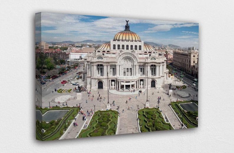 Miniatura 1 de LODGE - Decoración de cocina, decoración japonesa, arte de pared de vaca, hermoso lienzo de Palacio de Bellas Artes, decoración de póster para