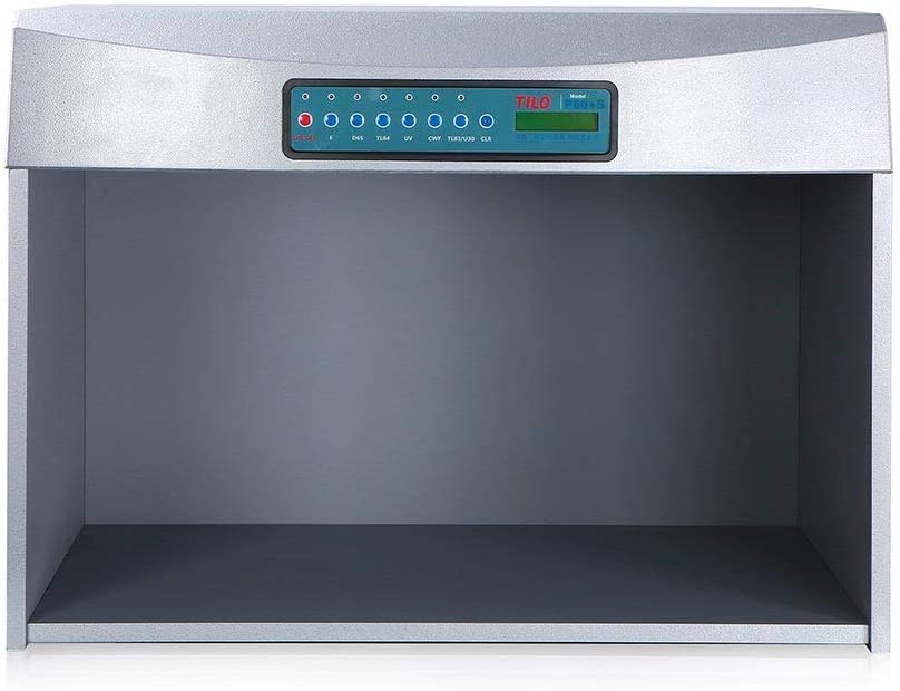 Color assessment cabinet box Color Matching Cabinet D65 TL84 CWF U30 F UV 6 light sources P60 American style Voltage 110V/220V
