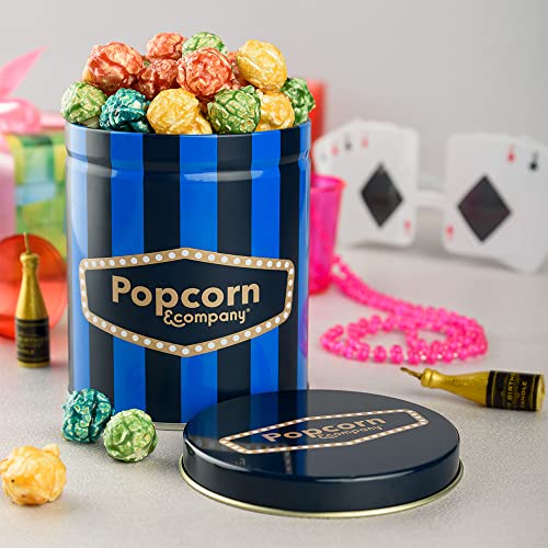 Image of Popcorn & Company Confetti Popcorn Regular Tin - 130 GM
