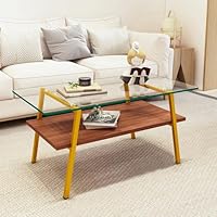 Amazon.co.jp: ガラスローテーブル モダン長方形ファッション