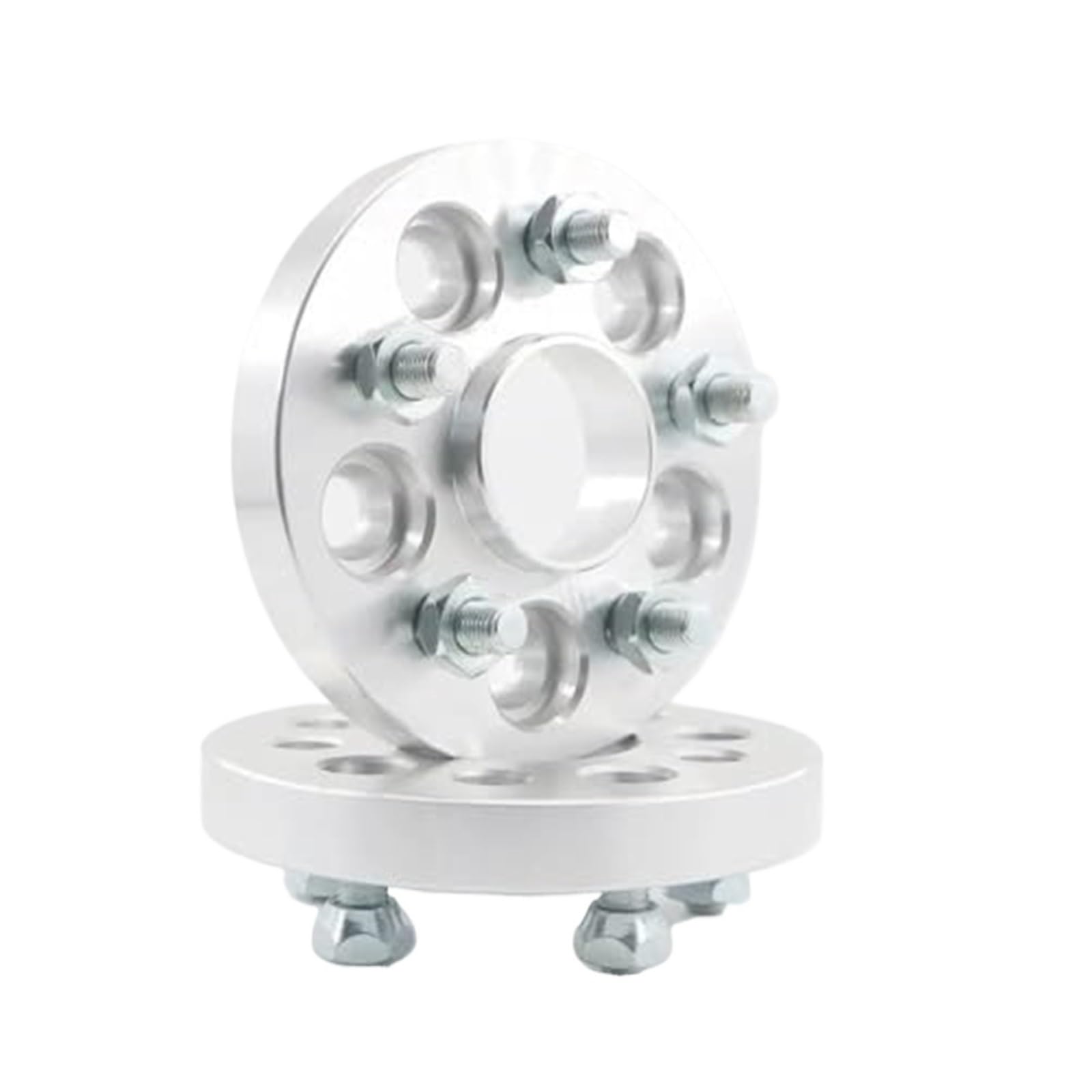 Piasta Dystanse kół 2 szt. Dystanse kół Adaptery Aluminium PCD 5x114,3 do 5x112 CB 60,1 do 66,6 Grubość 20 mm/25 mm Szpilki 12x1,5 Adaptery dystansowe kół centrowanych na piaście(BLACK 20mm)