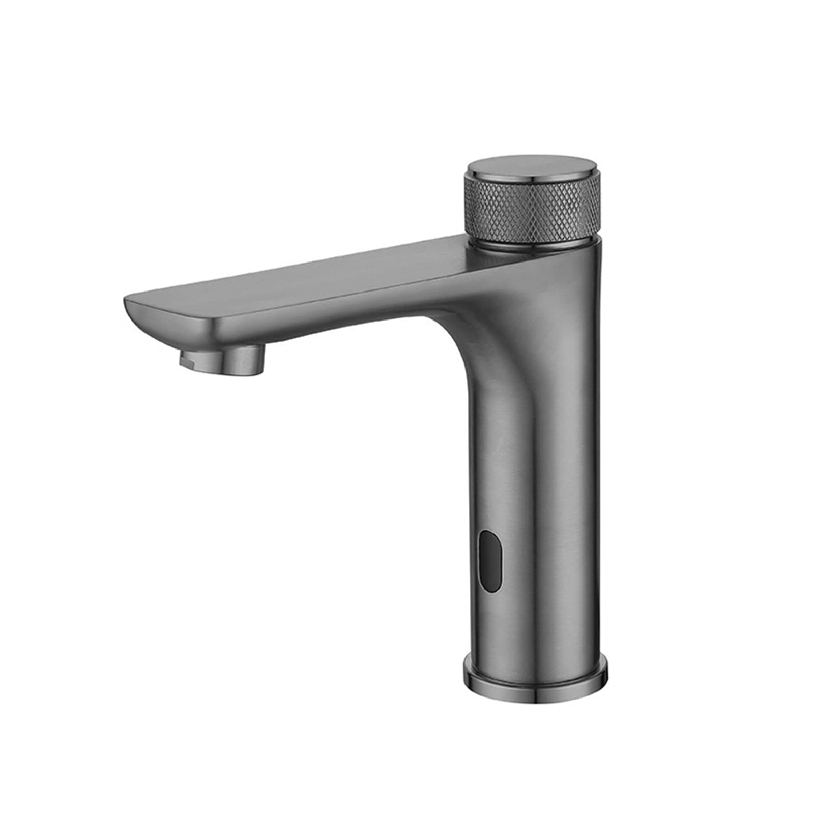 ZYCHSJXA Kitchen Bath Taps Automatic Tap Sink Sensor for room Basin Mixer Tap, Touchless Faucet Gun Grey