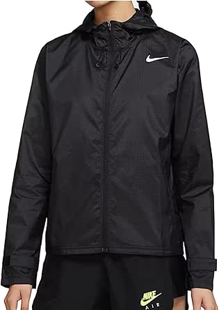 NIKE(ナイキ) エッセンシャル ウィメンズ ランニングジャケット レディース M (身長150-165㎝) 国内正規品 CU3218-010 ブラック
