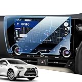 LANGBEAN レクサスnx 20系 ナビ保護フィルム 14インチ 新型 lexus nx カーナビ 保護フィルム 強化ガラス 9H 超透明 高感度タッチ HD 気泡無い 指紋無い 傷＆汚れ防止 レクサスnx 20系 カーアクセサリー