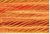 Autumn Orange/Brown Stripes Batik Quilt Fabric - Raku Stripes by Robert Kaufman #1