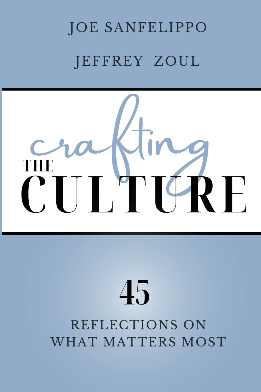 Crafting the Culture: 45 Reflections on What Matters Most