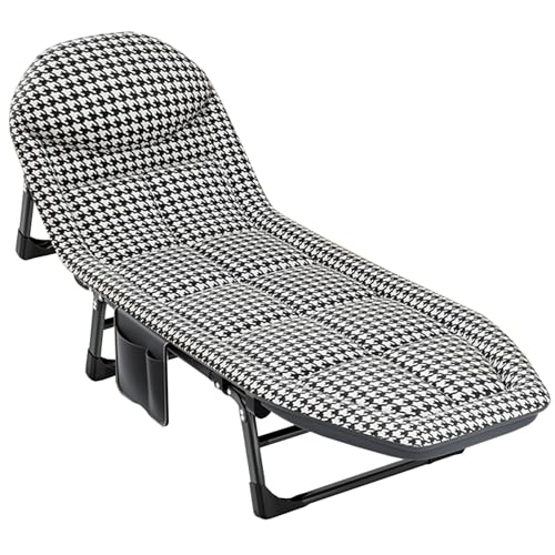 Cama plegable portátil con colchón para adultos, cuna de camping ligera para uso en exteriores e interiores, cuna portátil para tienda de campaña, viajes, oficina, hogar, cama plegable compacta y