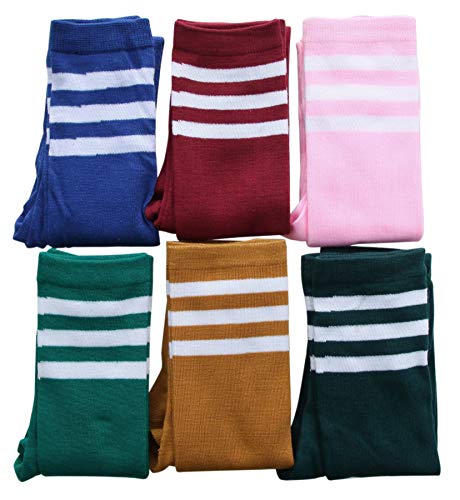 Womens Thigh High Socks Over The Knee High Striped Stocking Boot Leg Warmer Long Socks For Daily Wear Cosplay #TOP1