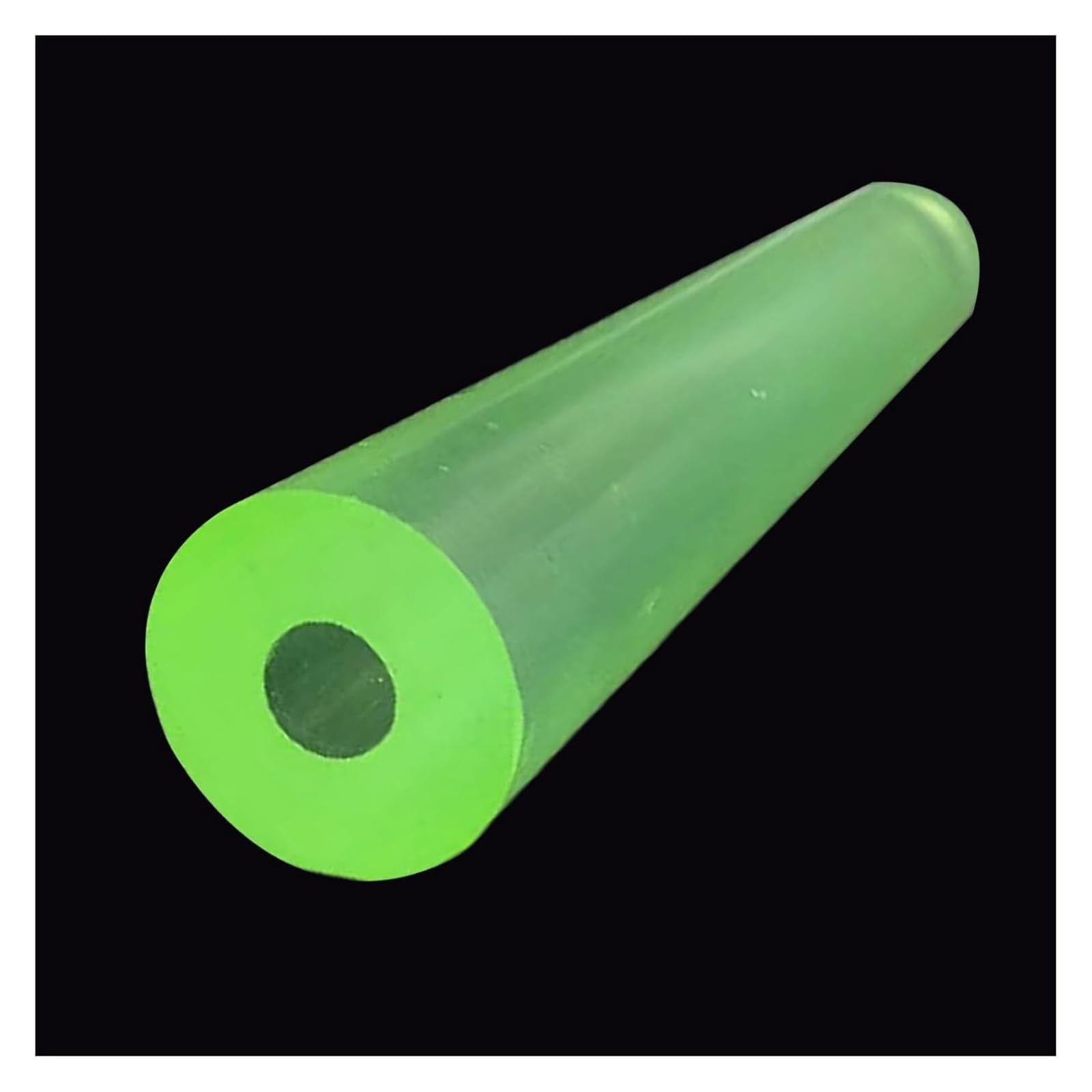 Durable PU Hollow Polyurethane Rod Tube, OD 70mm, ID 10-35mm, 500cm Length, Flexible Plastic Tube for Workshop Use, Mechanical Repairs & Cutting(OD 70*ID 15mm)