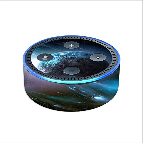Skin Decal Vinyl Wrap for Amazon Echo Dot 2 (2nd Generation) / Planet Outerspace