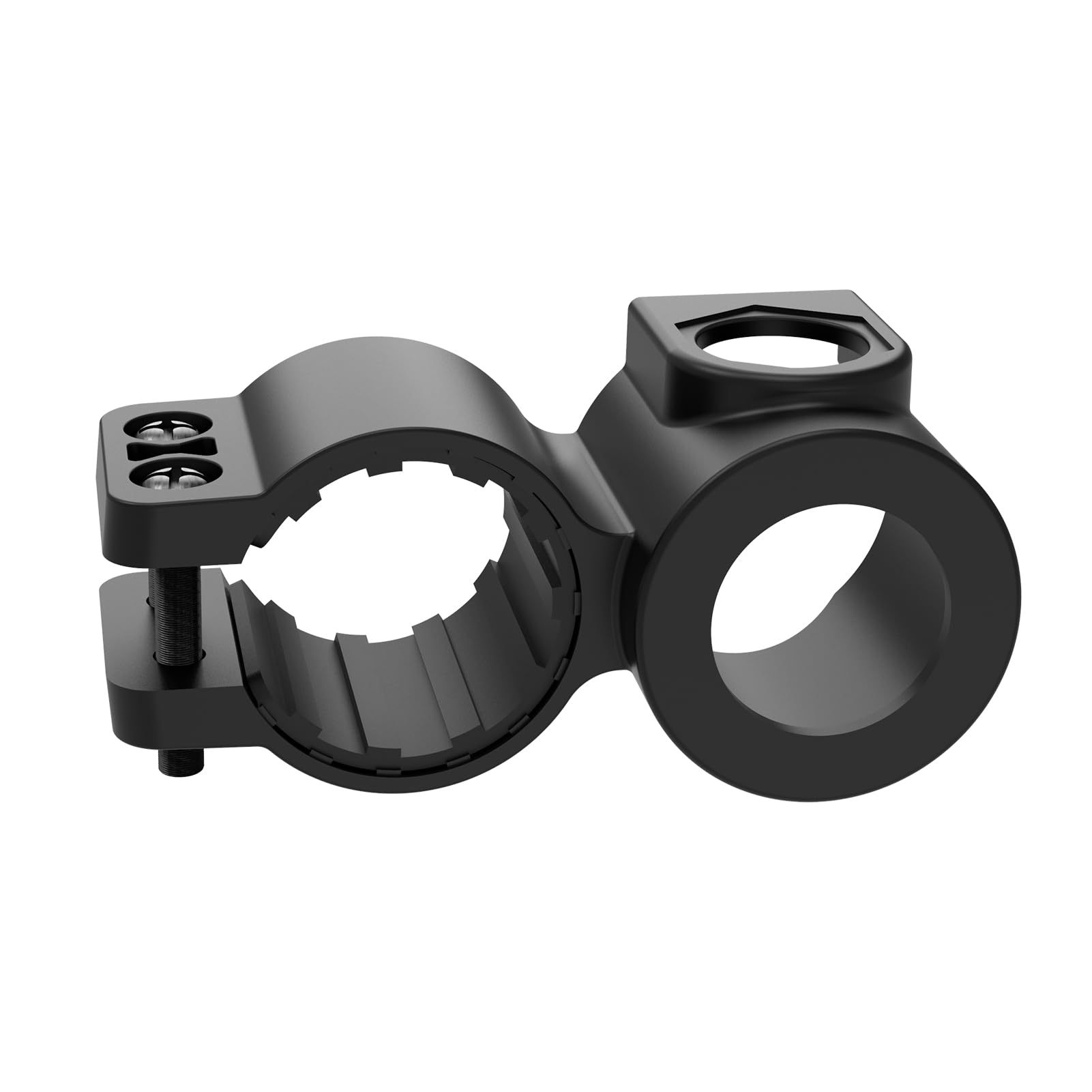 Universal Bike U-Lock Holder – No-Drill Frame Mount For Road & Mountain Bikes (Black)